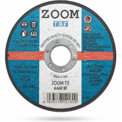 Pjovimo diskas 125x1.0x22.23 TAF ZOOM